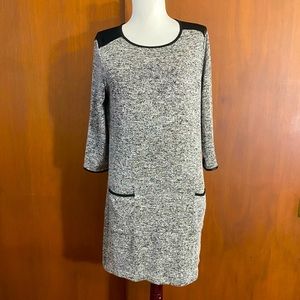 Quinn gray sweater dress